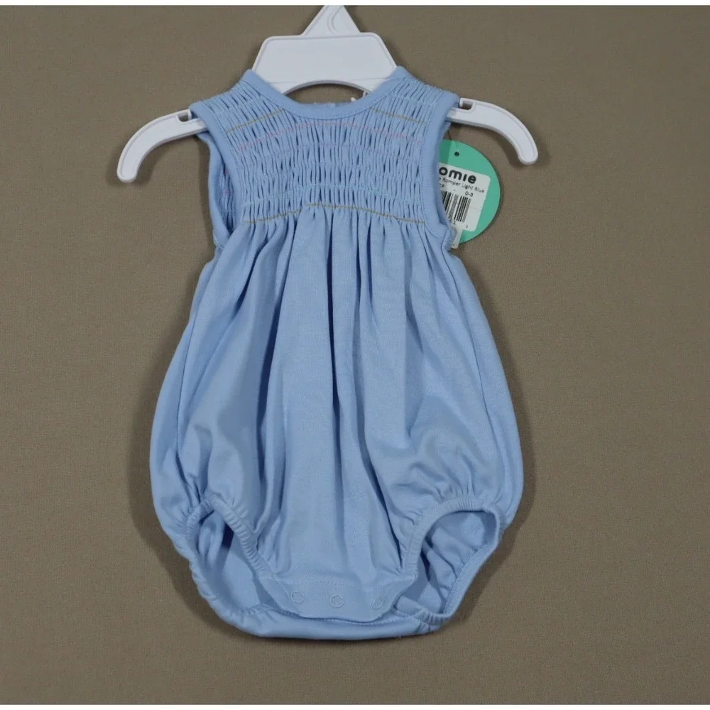 Noomie Unisex Shirred Bubble Romper - Baby - Size 0-3‎ M